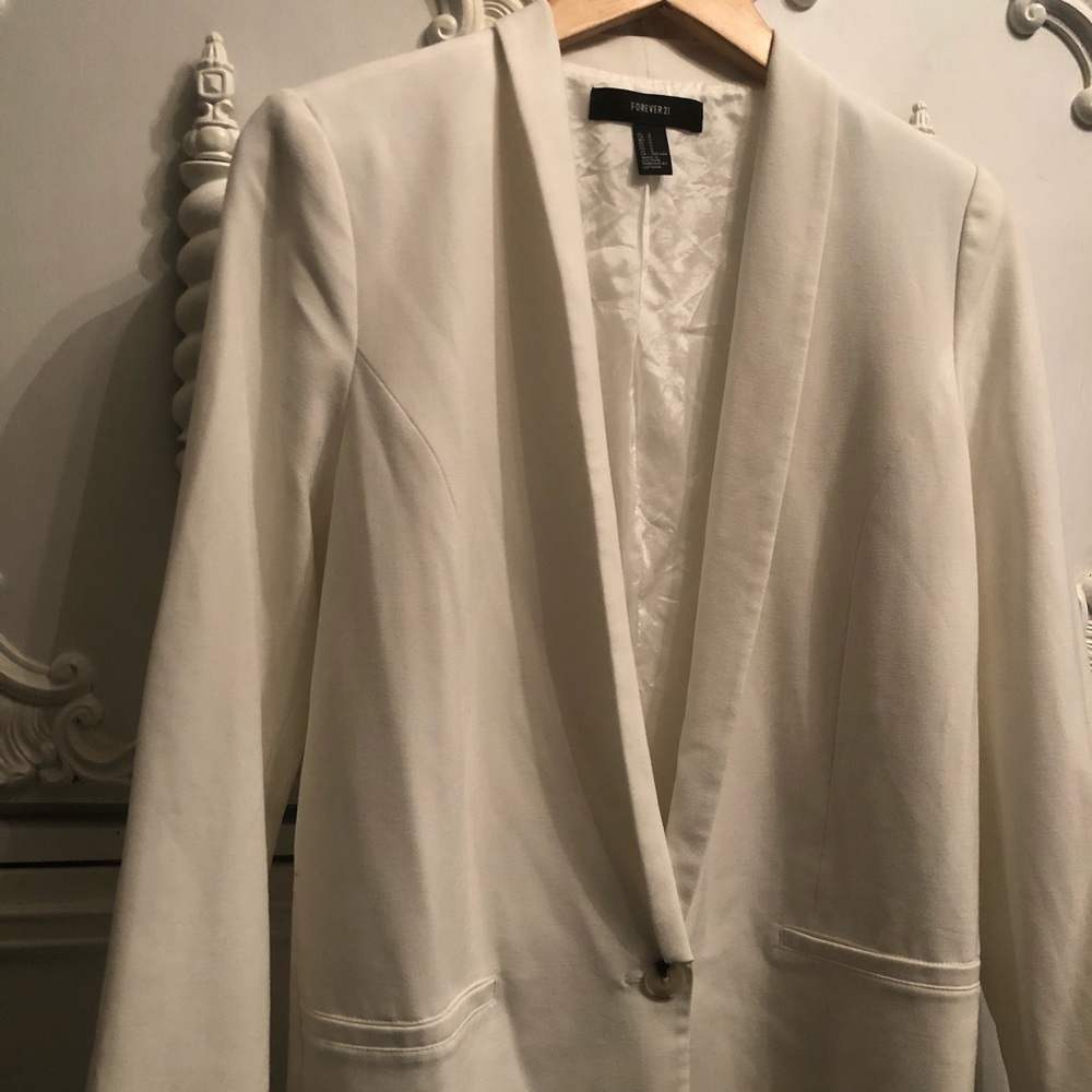 White Blazer